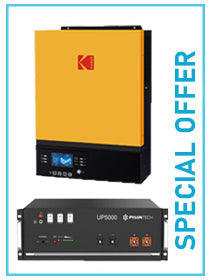KODAK VMIII 5kW / Pylontech UP5000 4.8kWh Off-Grid System