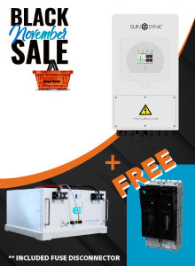 Black November SPECIAL Combo Deal Sunsynk 5kW Hybrid with 1 x Freedom Won e-Tower