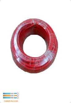 6mm2 single-core PV DC cable 100m - Red
