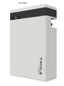 Solax: Battery Lithium Ion 5.8KWH 100V-131V Incl BMS